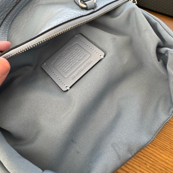 COACH Kelsey pebble leather MINI satchel bag. no strap - Picture 9 of 13